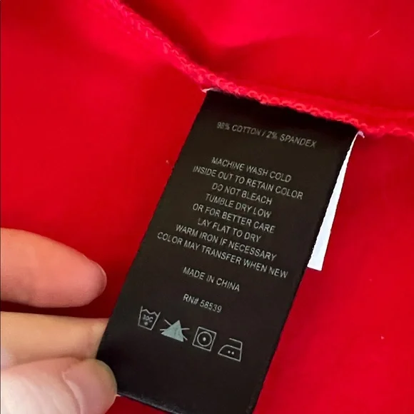 Kut from the Kloth Women's Red Jean Jacket - Picture 6 of 11